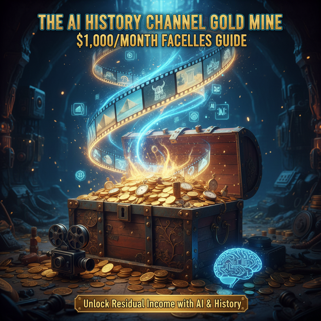 The AI History Channel Gold Mine: $10,000/Month Faceless Guide